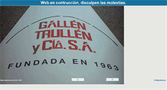 Desktop Screenshot of gallentrullen.com